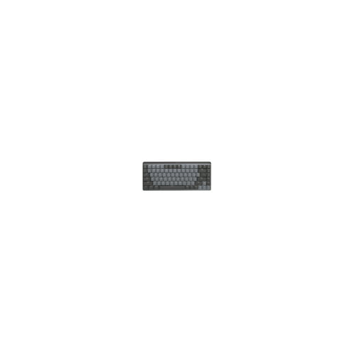 Logitech MX Mechanical Mini Tactile Keyboard (Graphite) with Wireless Mouse (Black) and Palm Rest