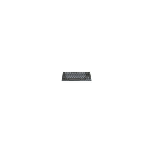 Logitech MX Mechanical Mini Tactile Keyboard (Graphite) with Wireless Mouse (Black) and Palm Rest