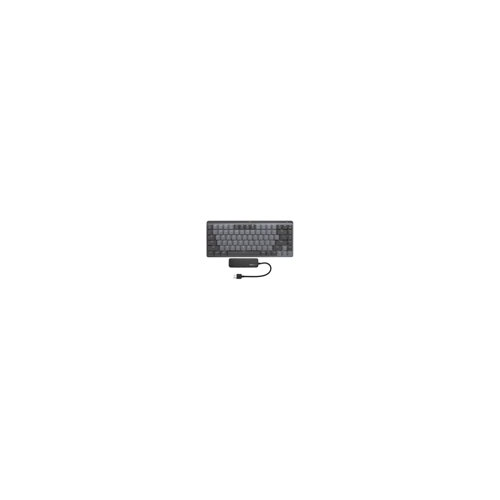 Logitech MX Mechanical Mini Clicky Keyboard (Graphite) with 3.0 USB Hub