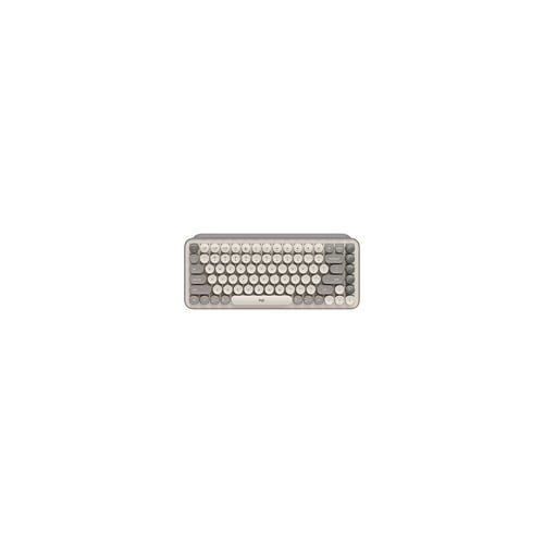 Logitech Pop Keys Wireless Mechanical Keyboard with Emoji Keys (Mist)