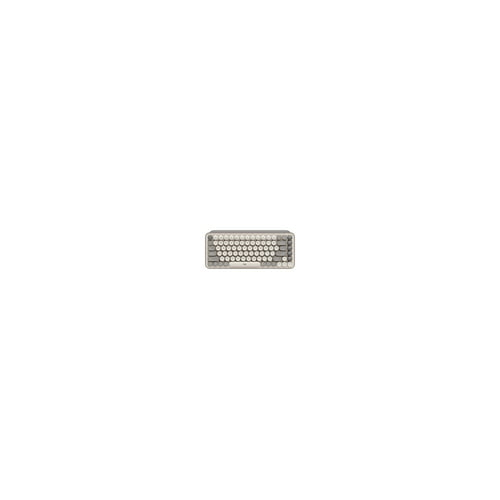 Logitech Pop Keys Wireless Mechanical Keyboard with Emoji Keys (Mist)