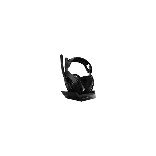 ASTRO Gaming A50 Wireless Headset + Base for PlayStation 4/PC (Black/Silver) - Refreshed Version