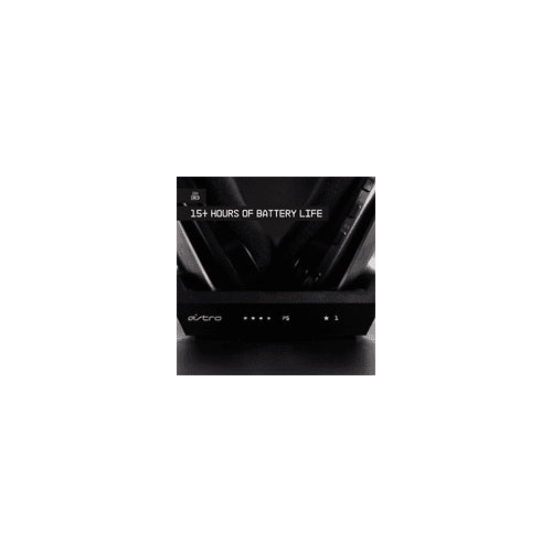 ASTRO Gaming A50 Wireless Headset + Base for PlayStation 4/PC (Black/Silver) - Refreshed Version