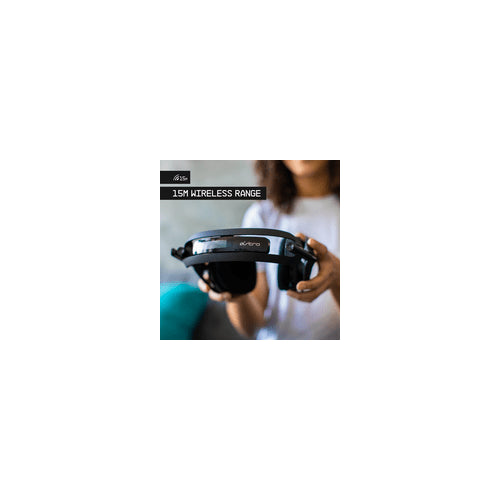 ASTRO Gaming A50 Wireless Headset + Base for PlayStation 4/PC (Black/Silver) - Refreshed Version