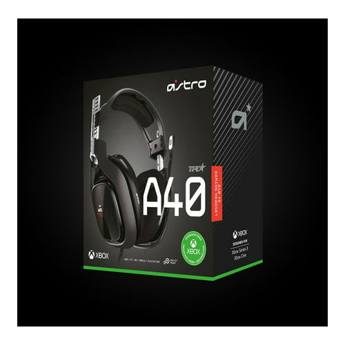 ASTRO A40 TR Headset for Xbox One, Series X|S  & PC (Black/Red)