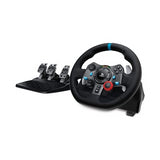 Logitech G G29 Driving Force Racing Wheel (PS3, PS4, PS5, PC and Mac) Bundle with 4-Port 3.0 USB Hub
