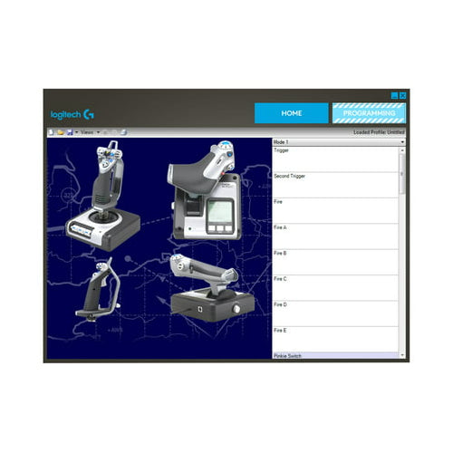 Logitech G Saitek X52 H.O.T.A.S Flight Control System