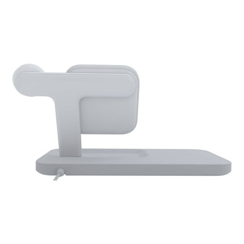 Logitech Powered 3-in-1 Qi Wireless Charging Dock (White)