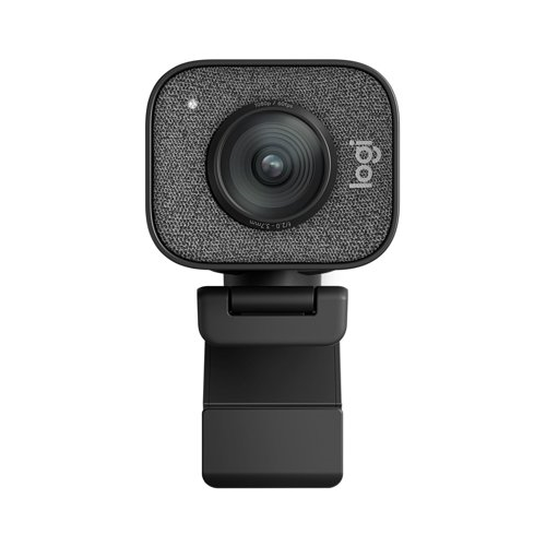 Logitech StreamCam Plus Webcam with Tripod (Graphite), USB Hub, and Ring Light