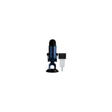 Blue Microphones Yeti USB Microphone (Midnight Blue) with Knox Gear Pop Filter (Large) Bundle