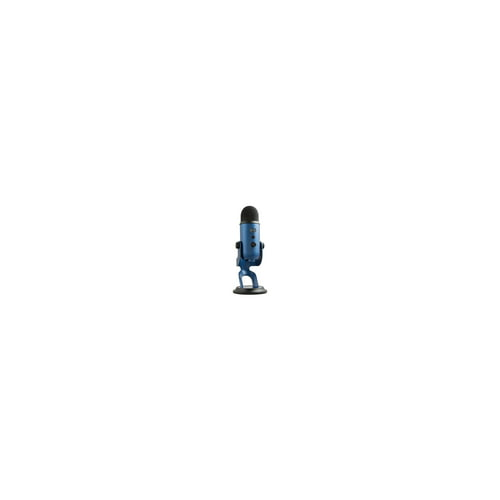 Blue Microphones Yeti USB Microphone (Midnight Blue) with Knox Gear Pop Filter (Large) Bundle