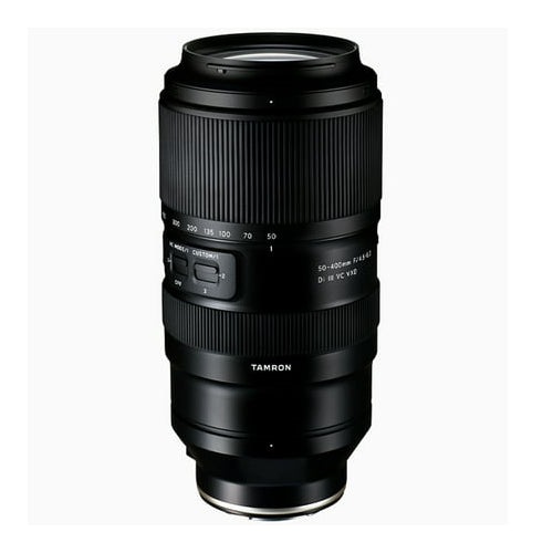 Tamron 50-400mm f/4.5-6.3 Di III VC VXD Lens for Sony E-Mount