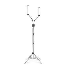 Glamcor Elite X Portable, Lightweight, Easy to Dismantle and Store Professional Light Kit (Gray)