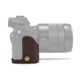 Sony Leather Camera Case for A7RM3 and A7M3 (Coffee)