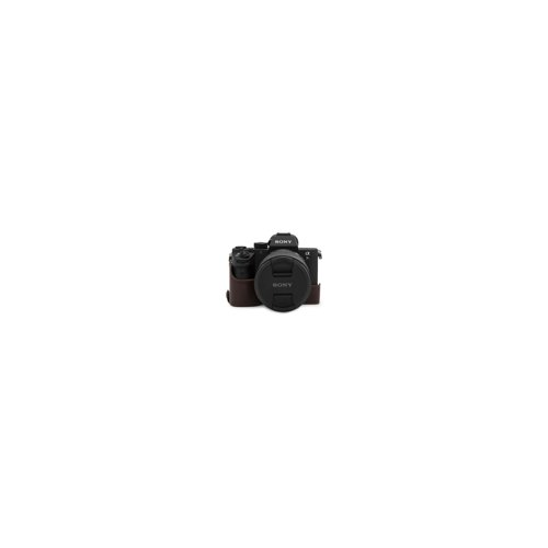 Sony Leather Camera Case for A7RM3 and A7M3 (Coffee)