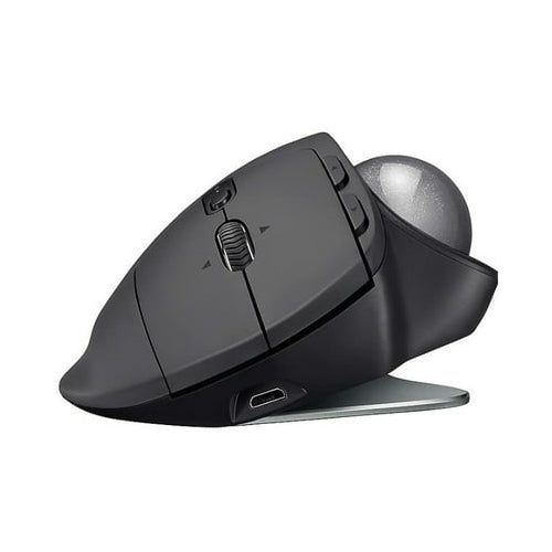 Logitech MX ERGO Advanced Wireless Trackball with MX Palm Rest and Knox Gear 4-Port USB 3.0 Hub