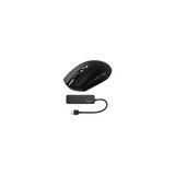 Logitech G305 Lightspeed Wireless Gaming Mouse (Black) with 4 Port USB 3.0 HUB