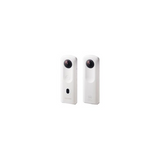 Ricoh Theta SC2 360-Degree 4K Spherical VR Camera (White) with Accessory Bundle