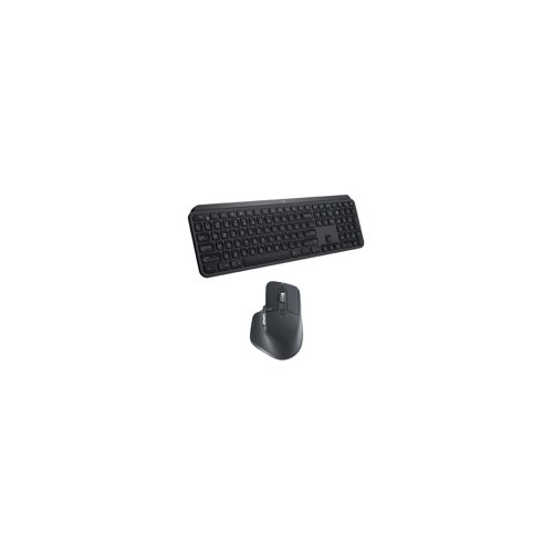 Logitech MX Keys Wireless Illuminated Keyboard Bundle with MX Master 3 Advanced Wireless Mouse