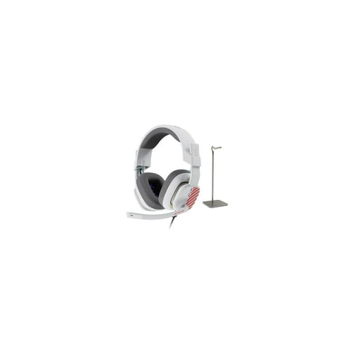 Astro Gaming A10 Gen 2 Headset Playstation (White) with Metal Alloy Headphone Stand