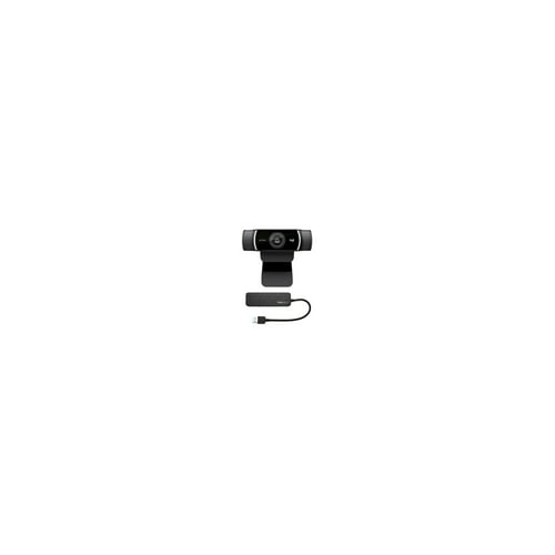 Logitech C922 Pro Stream 1080p Webcam with Knox 4-Port USB 3.0 Hub