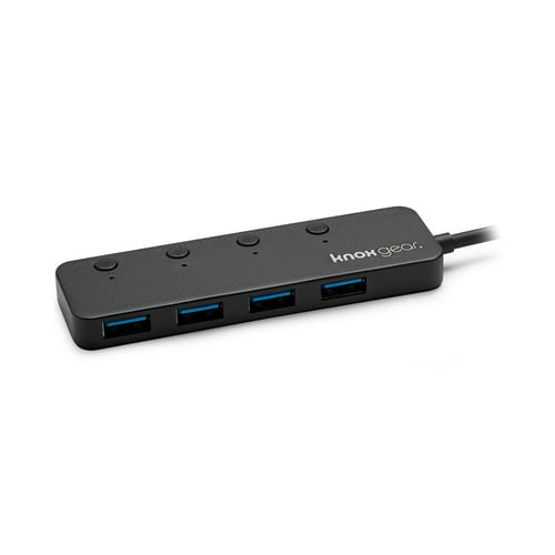 Logitech C920S Pro Stream Webcam Full 1080p/30fps with Logitech H390 Headset & Knox 4-Port USB Hub
