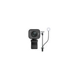 Logitech StreamCam Plus Webcam with Tripod (Graphite) and Webcam Stand with Selfie Ring Light