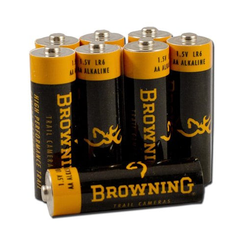 Browning Trail Camera AA Alkaline Batteries (96-Pack) with USB 2.0 Card Reader