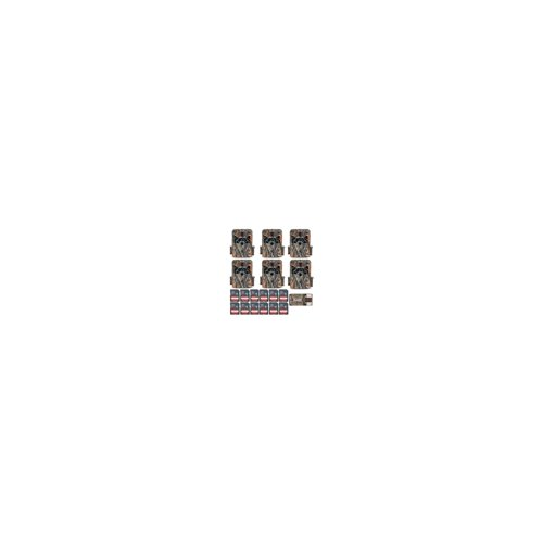 Browning Trail Cameras Strike Force Extreme (6-Pack), 32GB Card (12-Pack) Bundle