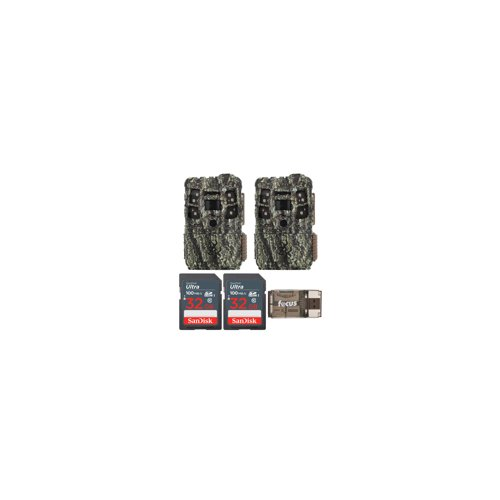 Browning Defender Pro Scout MAX Trail Camera with Memory Card Bundle (2-Pack)