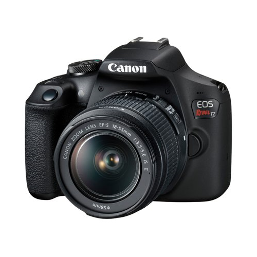 Canon EOS Rebel T7 DSLR Camera with 18-55mm and 75-300mm Lenses Basic Kit