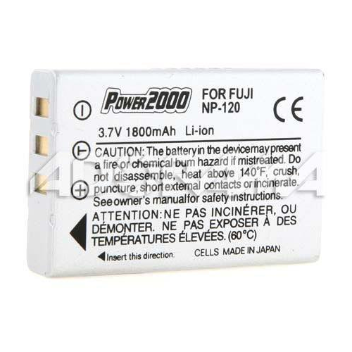 Power2000 NP-120 3.7V 1850mAh Lithium-Ion Replacement Battery
