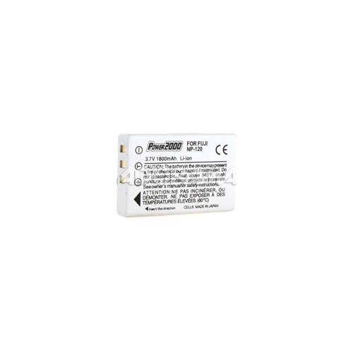 Power2000 NP-120 3.7V 1850mAh Lithium-Ion Replacement Battery