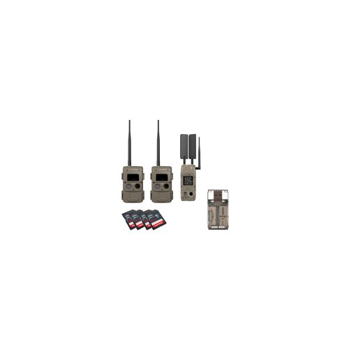 Cuddeback CuddeLink Wireless, 3rd Gen (2-pack) with Verizon Starter Kit, 32GB SD and Card Reader