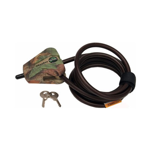 Master Lock Python Locking Cable with Two Memory Cards and USB Reader Bundle