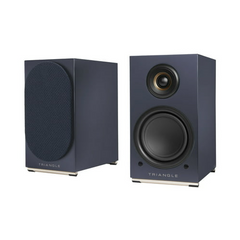 Triangle Audio AIO TWIN Wireless Bluetooth Wi-Fi Speaker (Pair, Abyss Blue) (Open Box)
