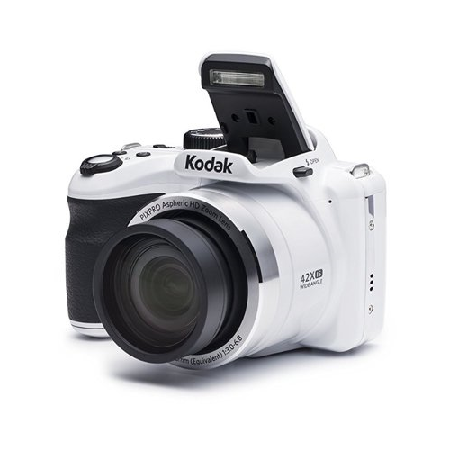 Kodak PIXPRO AZ425 Astro Zoom Camera (White) with 32GB SD Card and Camera Case