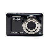 Kodak FZ53 Digital Camera  (Black) with 32GB SD Card and Case Bundle
