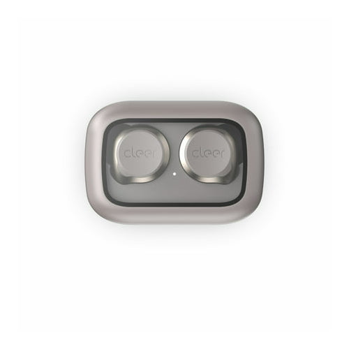 Cleer Ally Plus II Noise Canceling True Wireless Long Battery Life Earbuds (Stone)
