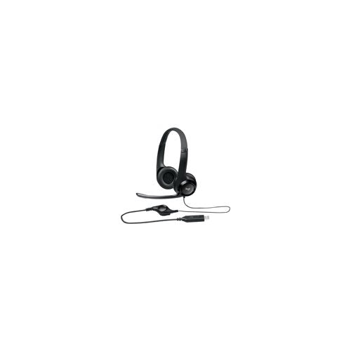 Logitech H390 USB Headset and 4-Port USB Hub