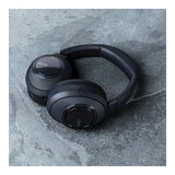 Cleer Audio Alpha Noise Canceling Hi-Res Audio Bluetooth 5.1 Over-Ear Headphones (Midnight Blue)