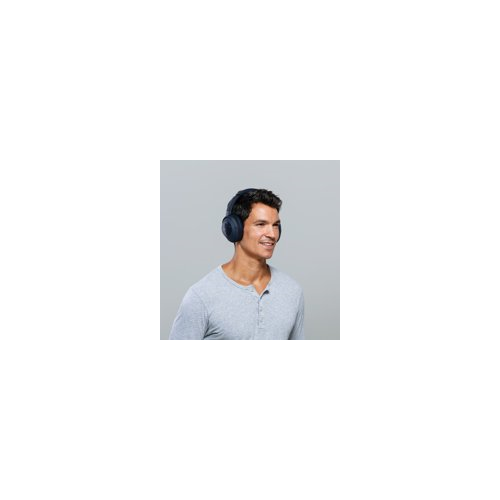 Cleer Audio Alpha Noise Canceling Hi-Res Audio Bluetooth 5.1 Over-Ear Headphones (Midnight Blue)