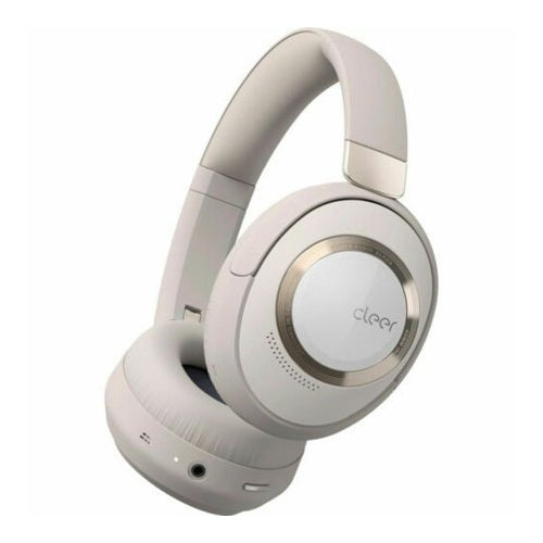 Cleer Audio Alpha Noise Canceling Hi-Res Audio Bluetooth 5.1 Over-Ear Headphones (Stone)