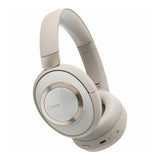 Cleer Audio Alpha Noise Canceling Hi-Res Audio Bluetooth 5.1 Over-Ear Headphones (Stone)