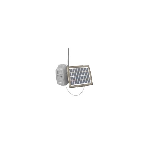 Cuddeback Tracks Black Flash Standalone Cell Camera with Solar Power Bank, 32 BG Memory Card Bundle