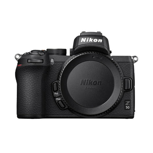 Nikon Z50 Mirrorless Camera with NIKKOR Z 16-50 and 50-250mm VR Lenses and 64GB Card Kit Bundle