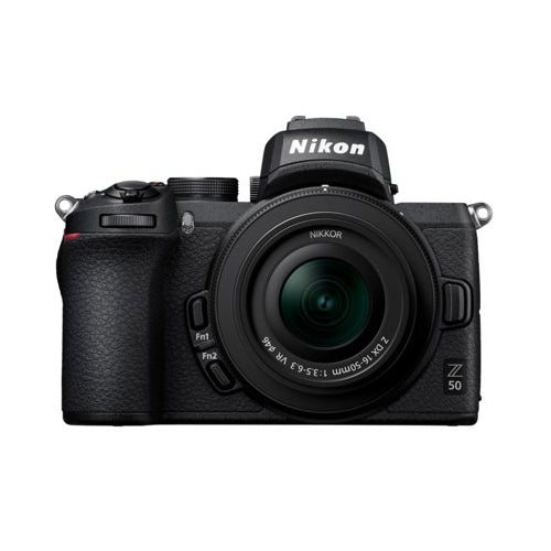 Nikon Z 50 DX-Format Mirrorless Camera with NIKKOR Z 16-50mm Lens, Mount Adapter and Accessories