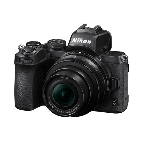 Nikon Z 50 DX-Format Mirrorless Camera with NIKKOR Z 16-50mm Lens, Mount Adapter and Accessories