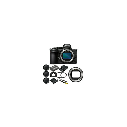 Nikon Z5 Mirrorless Digital Camera Body with Nikon FTZ II Mount Adapter Bundle
