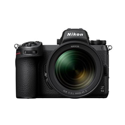 Nikon Z 6II FX-Format Mirrorless Camera with NIKKOR Z 24-70 and FTZ II Mount Adapter Bundle